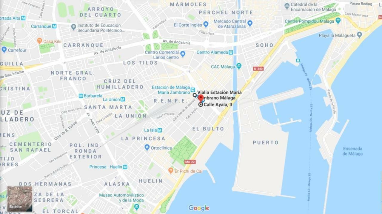 Infostays Maria Zambrano Malaga Ngoại thất bức ảnh